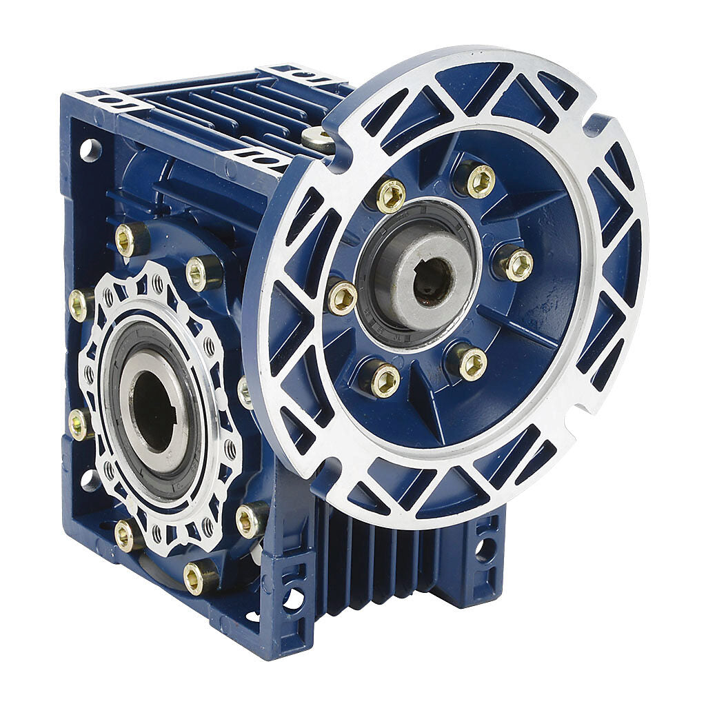 Aluminum worm gearboxes (speed reducers) with NEMA inputs
