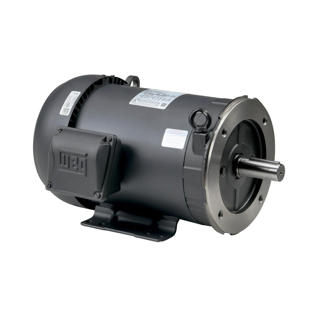 WEG Electric S Premium Efficiency | 2 HP, 1200 RPM, 3-Phase (NEMA 184TC)