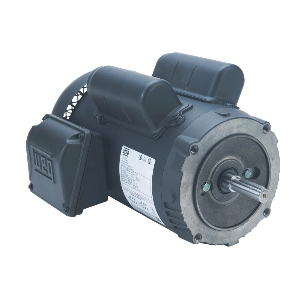 WEG Electric S Standard Efficiency | 2 HP, 3600 RPM, 1-Phase (NEMA 56C)
