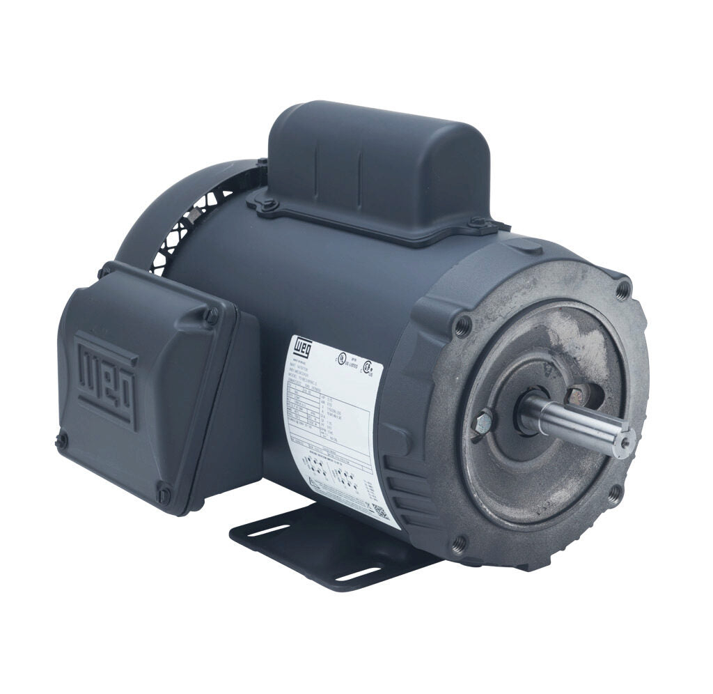 WEG Electric S Standard Efficiency | 3/4 HP, 1800 RPM, 1-Phase (NEMA 56C)